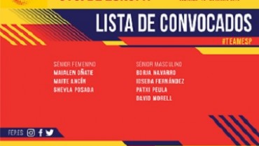 Seleccion para el Cpto. de Europa 2018 junior y senior