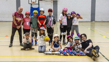 Final de la Escuela Municipal de patinaje