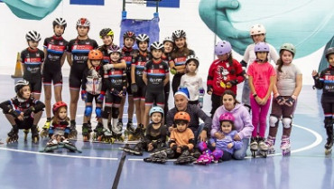 Fiesta de Navidad de la Escuela Municipal de Patinaje