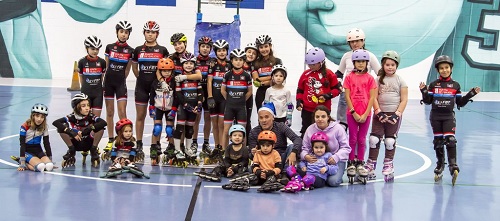 Fiesta de Navidad de la Escuela Municipal de Patinaje