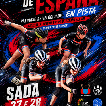 Cto. España en pista categoría infantil y Copa de España alevín.
