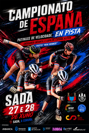 Cto. España en pista categoría infantil y Copa de España alevín.